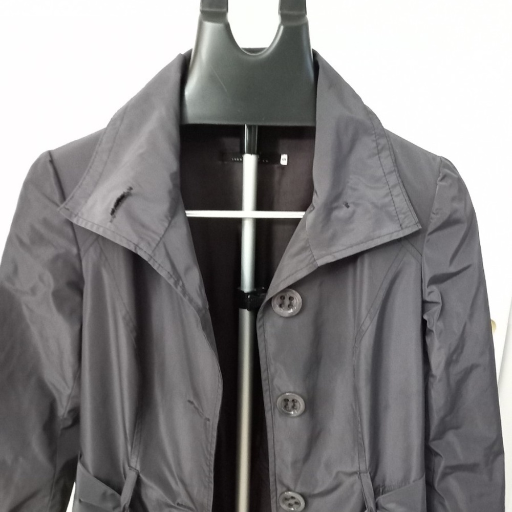 Navy Italian OMI Trench Coat